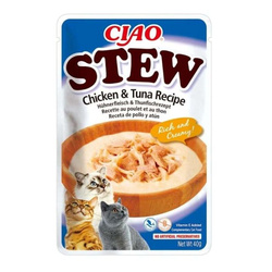 Inaba Cat Ciao Stew kurczak i tuńczyk 40g