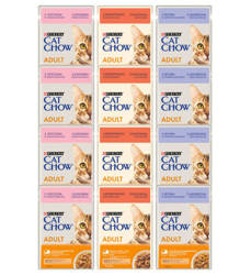 Purina Cat Chow ADULT Mix Smaków 12x85g