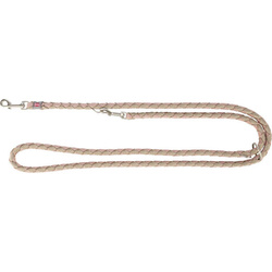 Trixie Smycz regulowana Cavo róż/piaskowy S-M: 2.00m/12mm