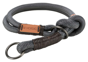 Dławik Be Nordic L-XL: 55cm/13mm ciemnoszary/brązowy