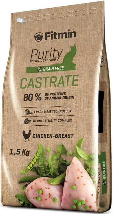 Fitmin Cat Purity Castrate 1,5kg sucha karma dla kota