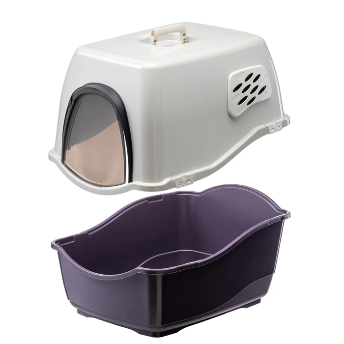 Ferplast Kuweta zamknięta dla kota TOILET HOME MAXI BILL