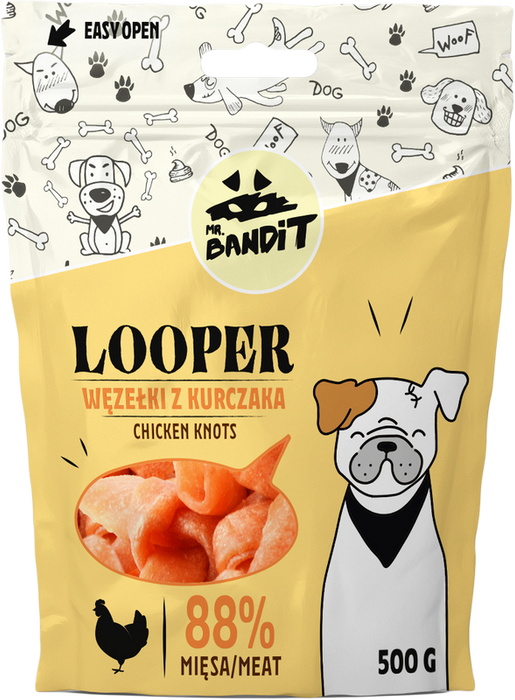 Mr. Bandit Looper węzełki z kurczaka 500g