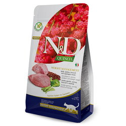 Farmina N&D Quinoa Kot Weight Management Jagnięcina 5kg