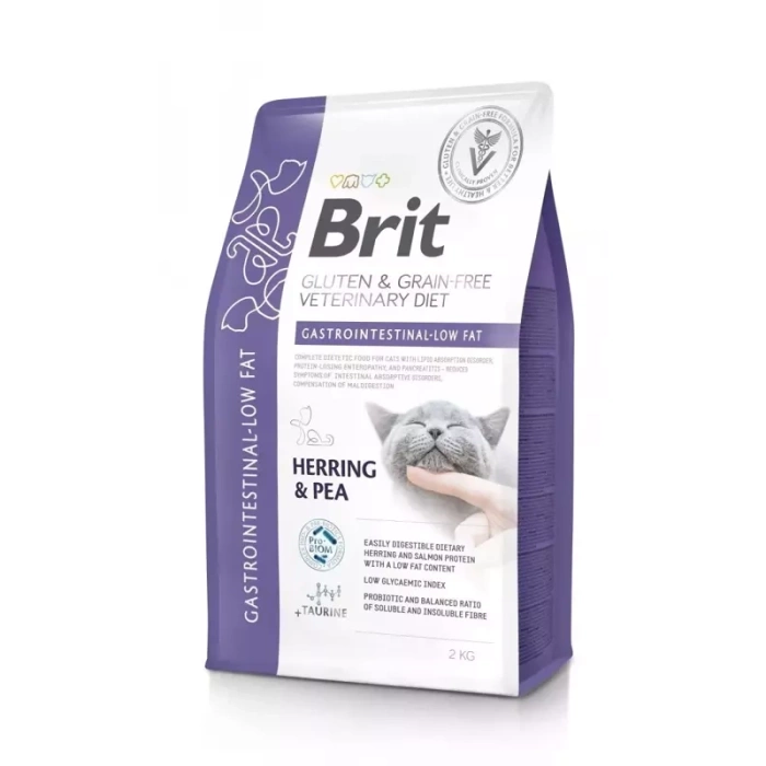 Brit VD Cat Gluten & Grain free Gastrointestinal - Low Fat 5kg