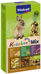 Vitakraft Kracker 3szt. popcorn/warzywa/orzechy dla królika