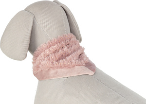 Trixie Xmas Bandanka dla psa plusz różowa 55cm