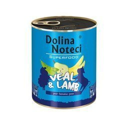 Dolina Noteci SuperFood 800g  Cielęcina i Jagnięcina