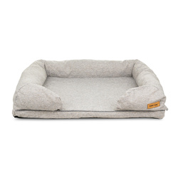 Barry King Legowisko szare 78,5x63x17cm z zamkiem