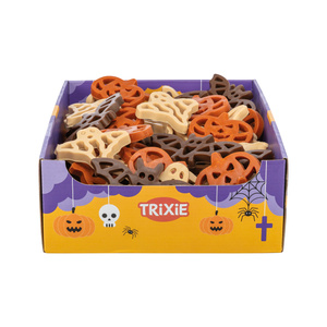 Trixie Przysmak Halloween nietoperz duch lub dynia kurczak 5-8cm 3szt