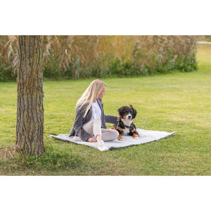 Trixie Amy koc podróżny dla psa szary 70x50cm