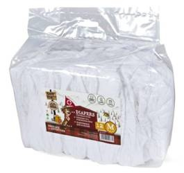 Barry King pieluchy dla psa M 46-60cm 12szt.