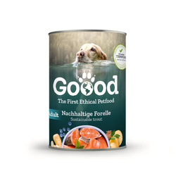 GOOOD Adult Trout karma mokra dla psa pstrąg ze zrównoważonej hodowli puszka 400 g