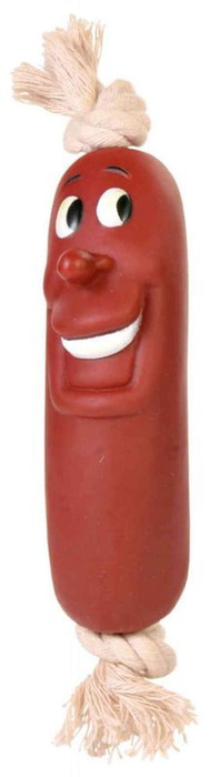 TRIXIE Kiełbasa winylowa ze sznurem 11 cm