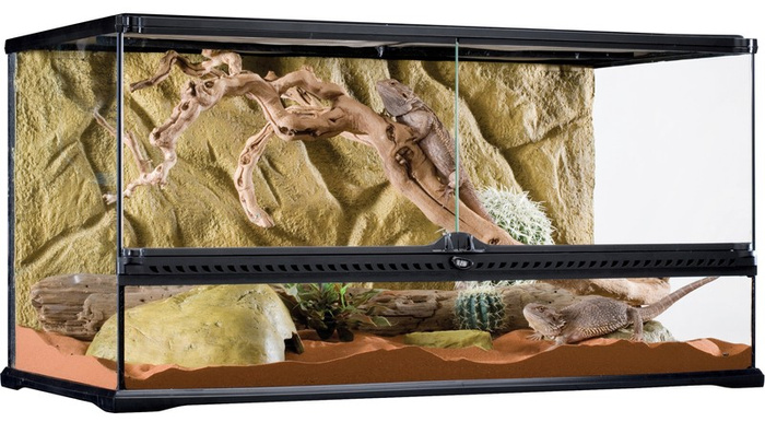 ExoTerra Terrarium szklane LARGE 90x45x45cm