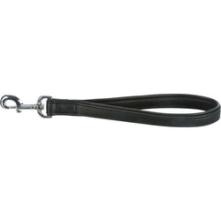 Krótka smycz Active Comfort czarna M-L: 35cm/25mm