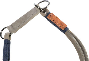 Trixie Obroża zaciskowa Be Nordic L-XL: 55cm/10mm szara