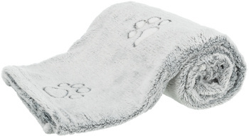 Trixie Nando koc pluszowy jasnoszary 100x70cm