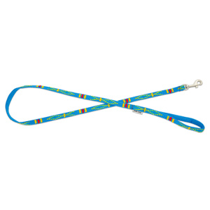 Barry King Smycz błękitna wzór etniczny taśma polipropylenowa 20mm/120cm