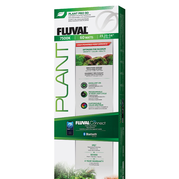 Fluval Plant Pro 4.0 LED Oświetlenie do akwarium 60W 58,9-87,5 cm bluetooth