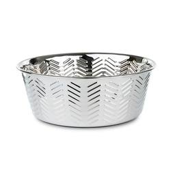 Barry King Miska z motywem liścia z antypoślizgową powierzchnią 13cm 0,6l