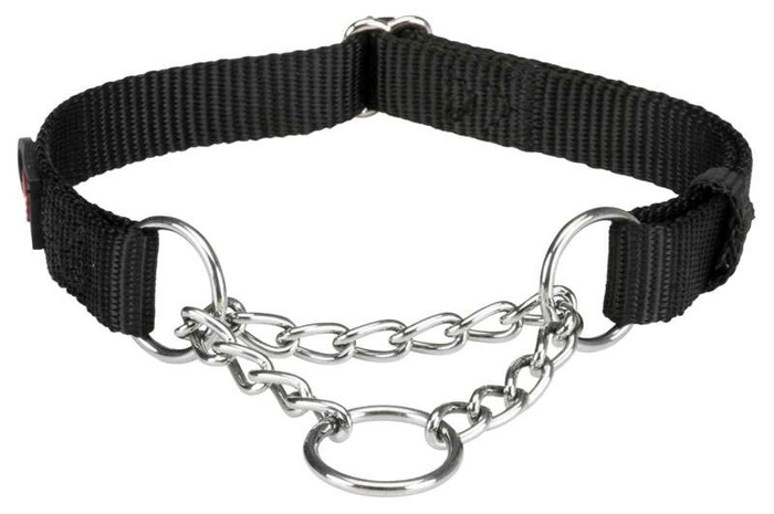 Dławik na taśmie 30-40cm/15mm czarny