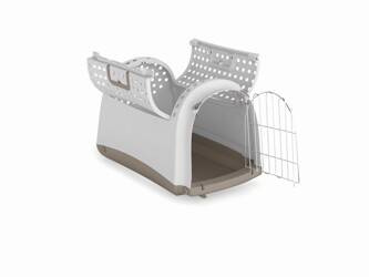 Imac Linus Cabrio transporter dla psa/kota szary 50x32x34,5 cm