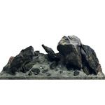 WIO Jade Bliss River zestaw do dekoracji do akwarium grafitowy 19kg pudełko