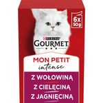Gourmet Mon Petit mięsne fileciki w sosie 6x50g 