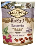 Carnilove Crunchy Snack Makrela z Malinami 200g