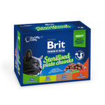 BRIT PREMIUM POUCHES STERILE PLATE 12x100g