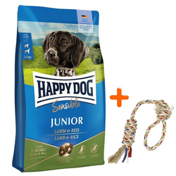Happy Dog Sensible Junior z jagnięcina i ryżem 10kg + gratis