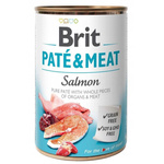 Brit Pate&Meat z łososiem 400g