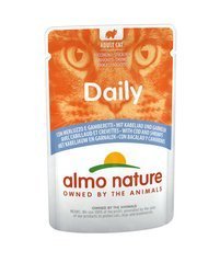 Almo Nature Daily z dorszem i krewetkami 70g