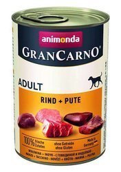 Animonda GranCarno Adult Wołowina i indyk 400g