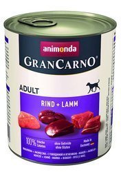 Animonda GranCarno Adult Wołowina i jagnięcina 800g