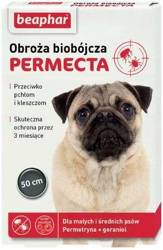 Beaphar Obroża PERMECTA biobójcza dla psa 50 cm