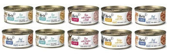 Brit Care Cat Mix Smaków  10x70g