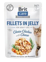 Brit Care Cat choice kurczak i ser pouch 85g