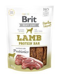 Brit Jerky Snack proteinowy baton z jagnięciny 200g