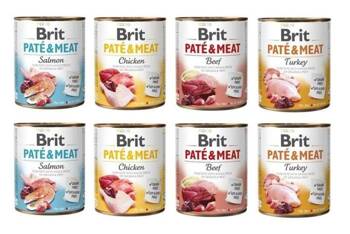 Brit Pate&Meat Mix Smaków 8x800g