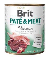 Brit Pate&Meat z dziczyzną 800g