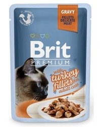 Brit Premium filety z indyka w sosie 85g