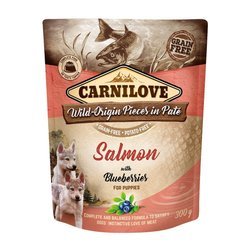 Carnilove Dog Pouch Salmon&Blueberries for Puppies 300g