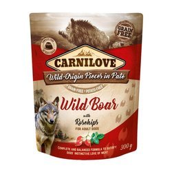 Carnilove Dog Pouch Wild Boar&Rosehips 300g