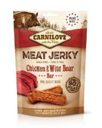 Carnilove Jerky Chicken & Wild Boar Bar 100g