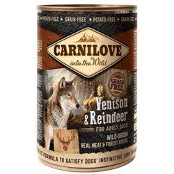 Carnilove dziczyzna z reniferem 400g