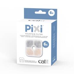 Catit filtr do poidła Pixi Fountain 6szt