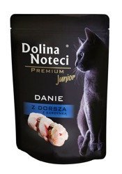 Dolina Noteci Premium 85g JUNIOR Danie z Dorsza z Sardynką