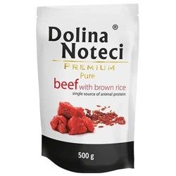 Dolina Noteci Premium Pure 500g Wołowina z Ryżem Brązowym